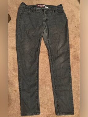 Street Jeans Slim Straight Black/Dark Wash Jeans